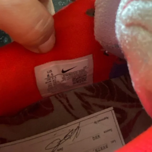 Nike KD 15 FN8010-500 “What The” 8.5 - Picture 10 of 11